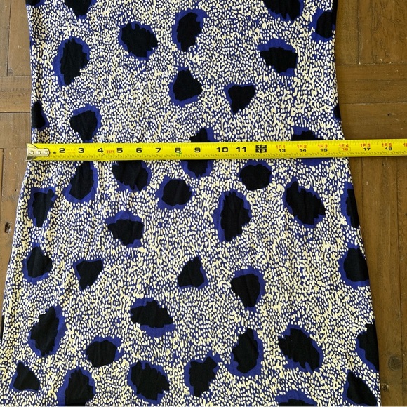 Diane Von Furstenberg Ruri Cheetah Island Silk Shift Dress Size 6 NWT Mini - Picture 9 of 10
